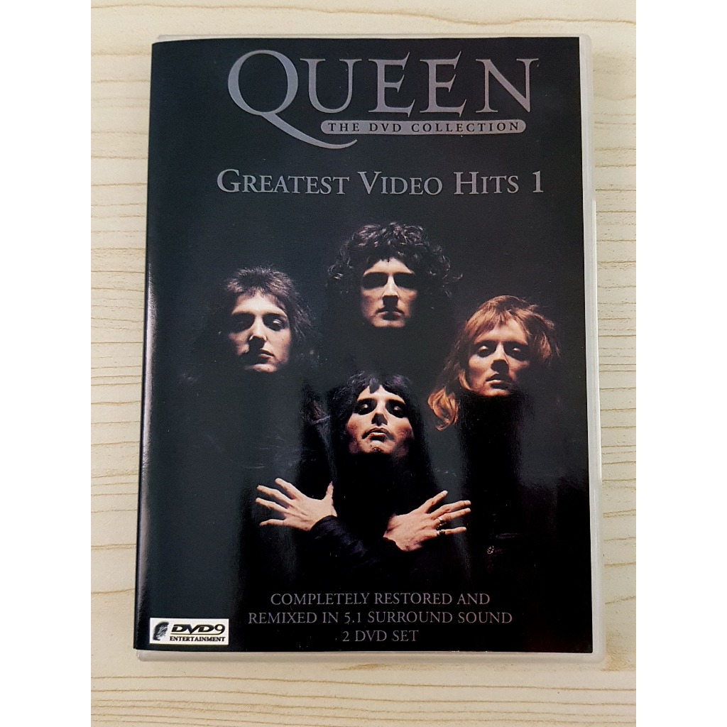 DVD เพลงสากล QUEEN - GREATEST VIDEO HITS 1 - THE DVD COLLECTION