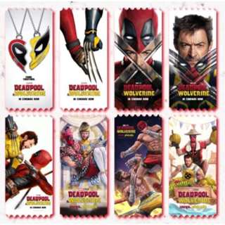 Collectible การ์ดวิบวับSF จากหนัง เดดพูล & วูล์ฟเวอรีน Deadp…