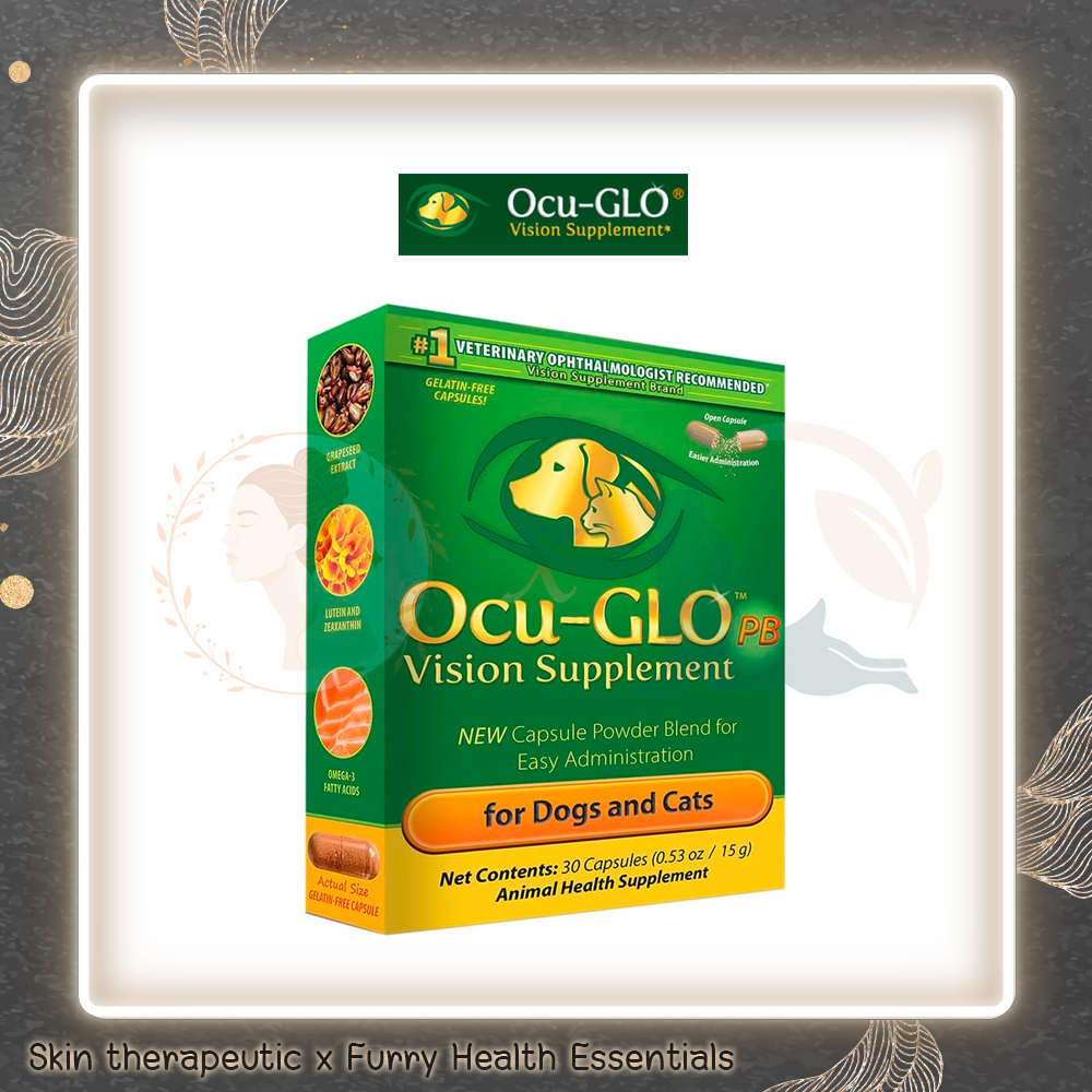 Ocu-GLO® Powder Blend for Dogs and Cats บำรุงสายตา