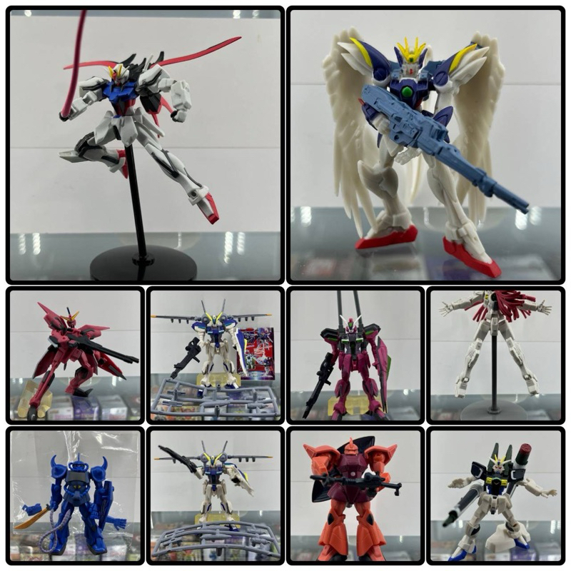 🇯🇵 กันดั้มจิ๋ว มือสองกาชาปอง  Gashapon Bandai SD Gundam Full Color Gundam SEED