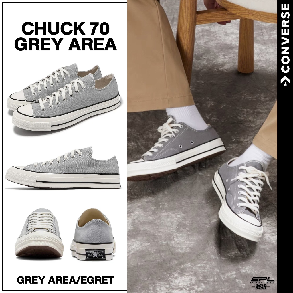 Converse คอนเวิร์ส รองเท้าผ้าใบ รองเท้าลำลอง UX Chuck 70 Grey OX A09145CUF4GYXX (3050)