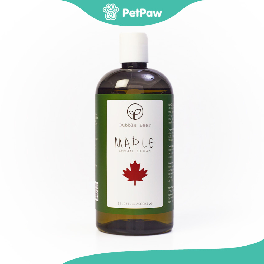 Bubble Bear Maple แชมพูอาบน้ำ สูตร เมเปิ้ล 500 ML(500ML.)