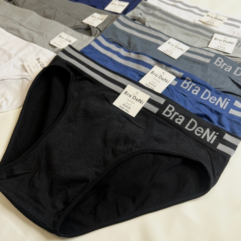 🚀🚀 พร้อมส่ง กางเกงในชาย หุ่นหมี หนุ่มอ้วน Bradeni B3018-XXL