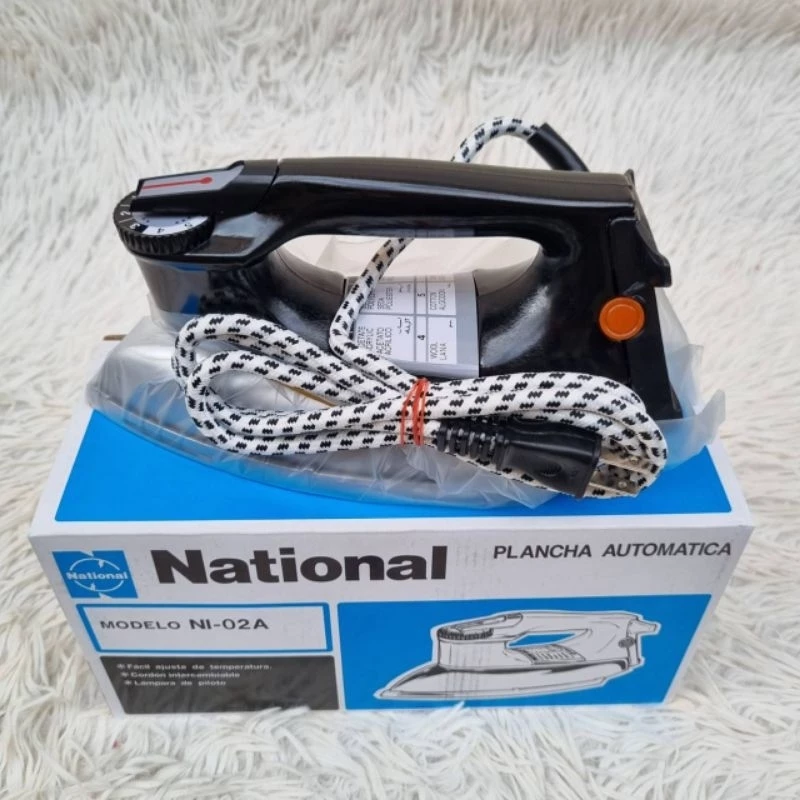 เตารีดไฟฟ้า เนชั่นแนลNational รุ่น NI-02A กำลังไฟ 1000วัตต์ มีรับประกัน