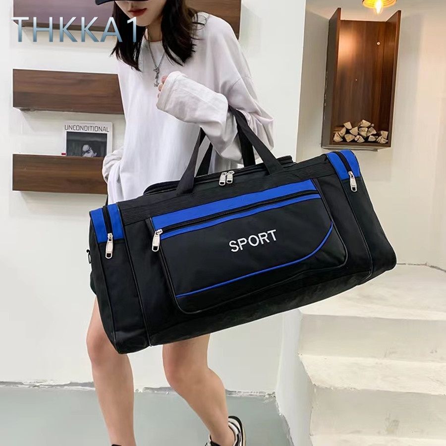 THKKA1-กระเป๋าเดินทางความจุขนาดใหญ่ 60 L, กระเป๋าเก็บของ，กระเป๋าใส่เสื้อผ้า，กระเป๋าเดินทางแบบพกพา, เหมาะสำหรับการเดินทาง