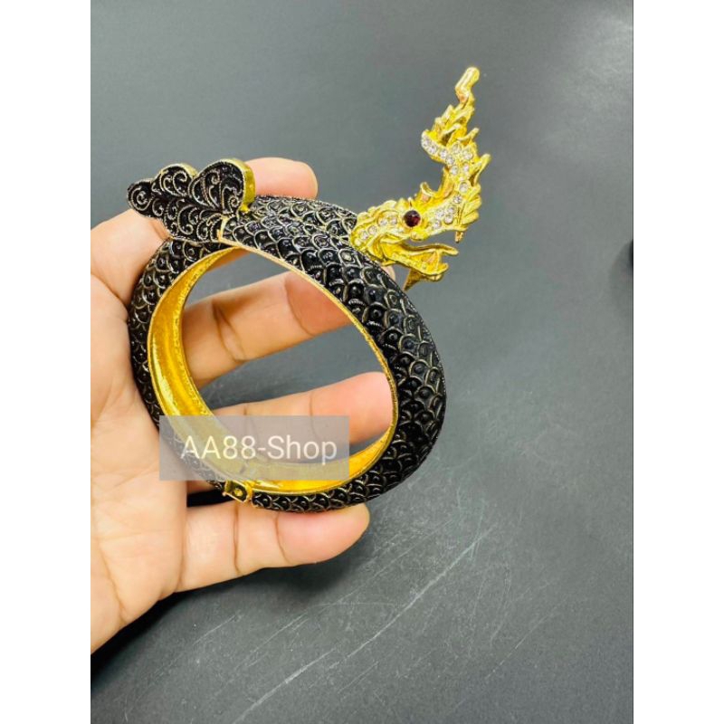 กำไลข้อมือพญานาค เครื่องประดับโบราณ เครื่องประดับล้านนาไทย