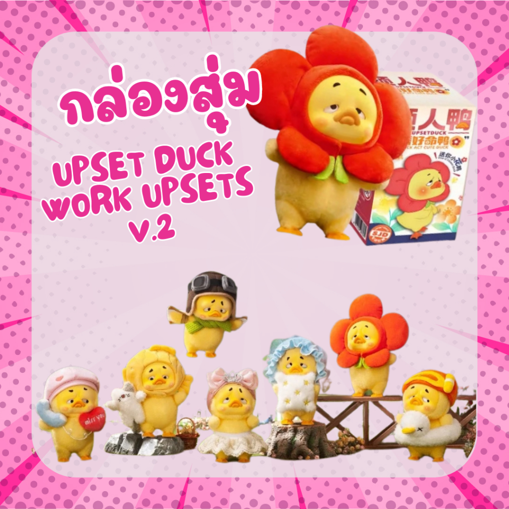 ( พร้อมส่ง ) UPSET DUCK Work Upsets V.2