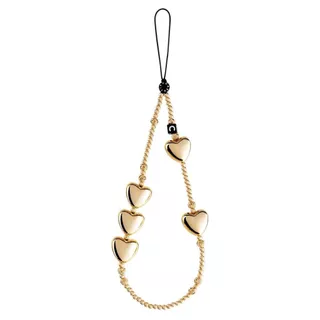 CASETiFY Midnight/Sunset Pearl Mobile Phone Hanging Rope Gold Shuo/Star Diamond Love Chain Advanced Sense Creative Niche