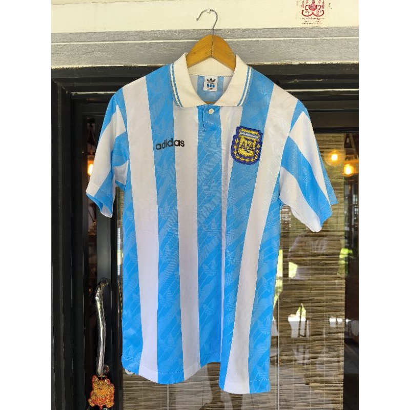 เสื้อบอลแท้ Argentina home 1994 diy