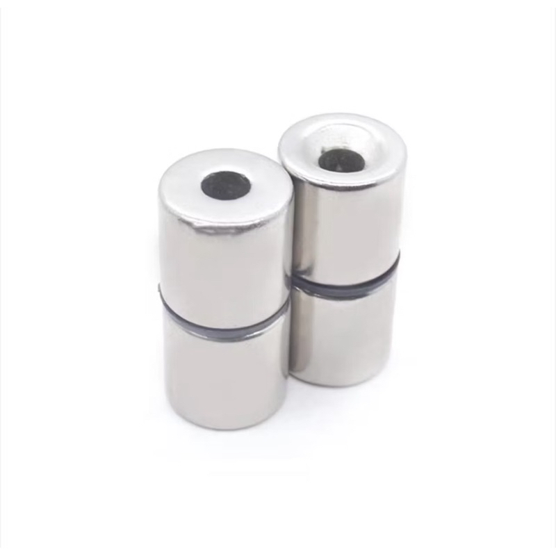 1ชิ้น แม่เหล็กนีโอไดเมียมี 20x20รู6มิล 30x30รู6มิล Neodymium Magnet 20x20รู6mm 30x30รู6mm แม่เหล็กแรงสูง