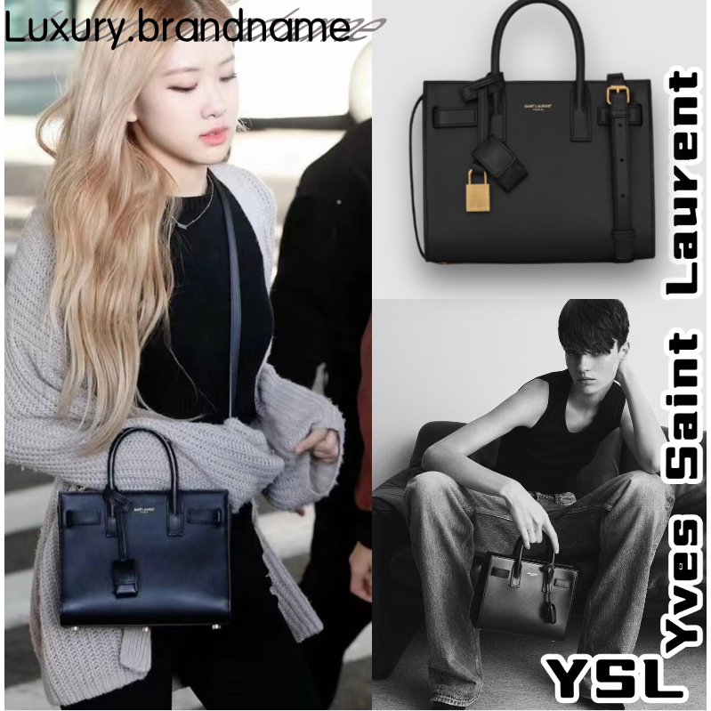 Yves Saint Laurent YSL SAC DE JOUR NANO IN GRAINED LEATHER