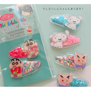 🌸กิ๊บชินจัง กิ๊บติดผมชินจังจอมแก่น Crayon Shinchan Hair Clip กิ๊บติดผมญี่ปุ่น ของแท้ Japan