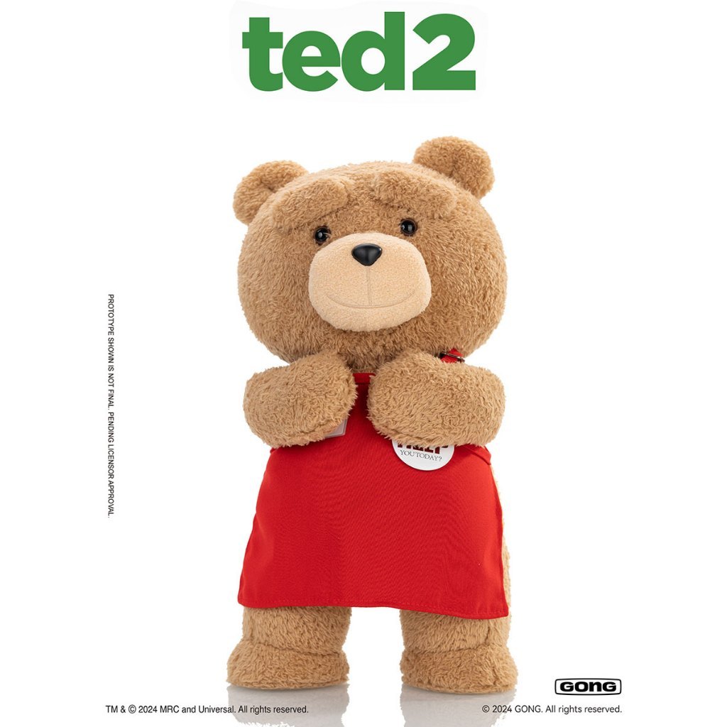 POPMART; TED2 / Teddy bear movable Plush doll ของแท้ 💯% [กล่องจุ่ม]