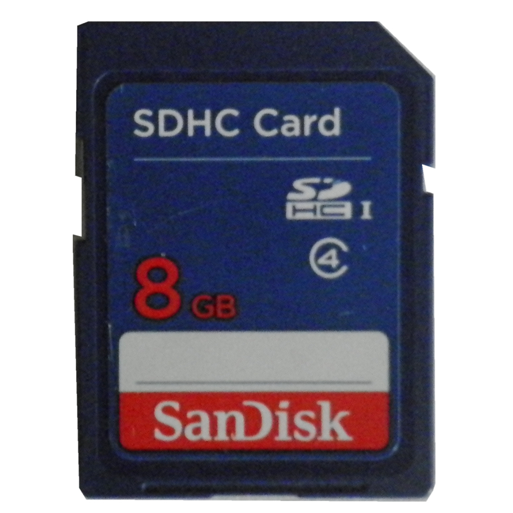 Sandisk 8GB SDHC Class4การ์ดเก็บข้อมูล