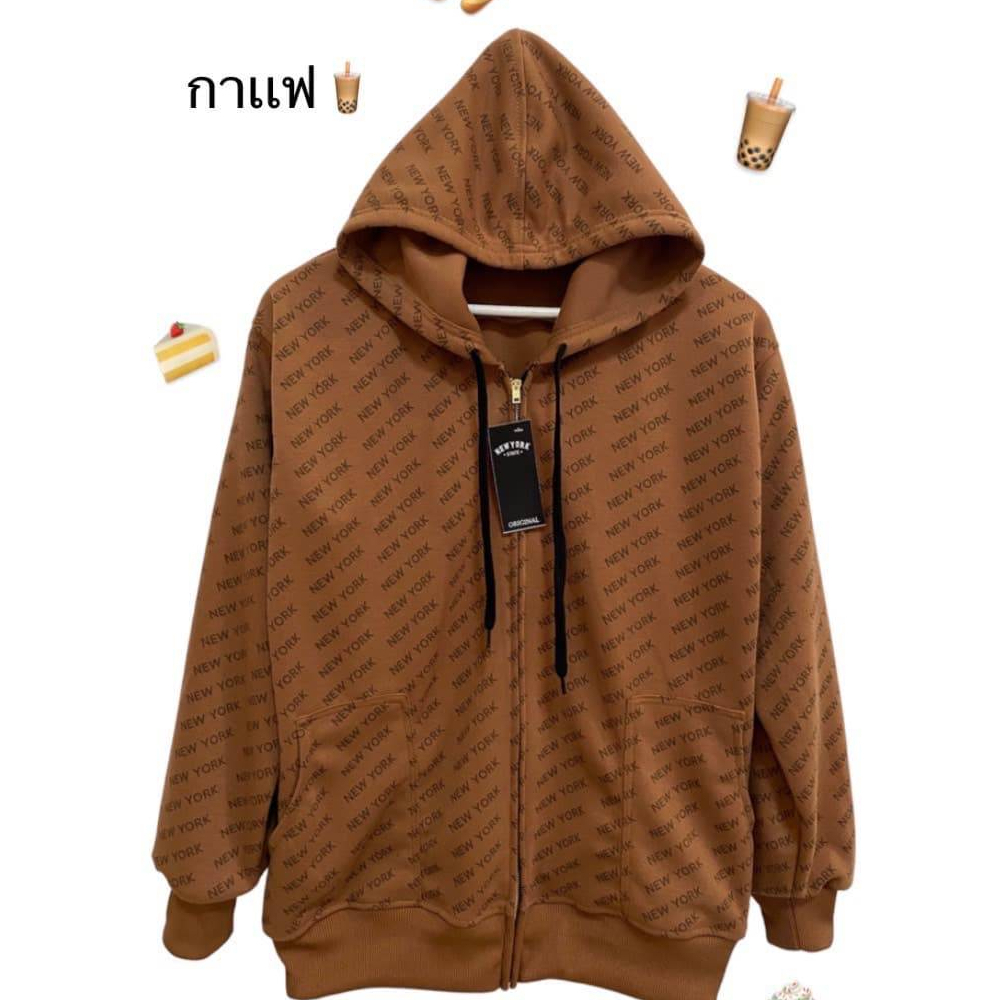 เสื้อกันหนาว NY เสื้อแขนยาว NY