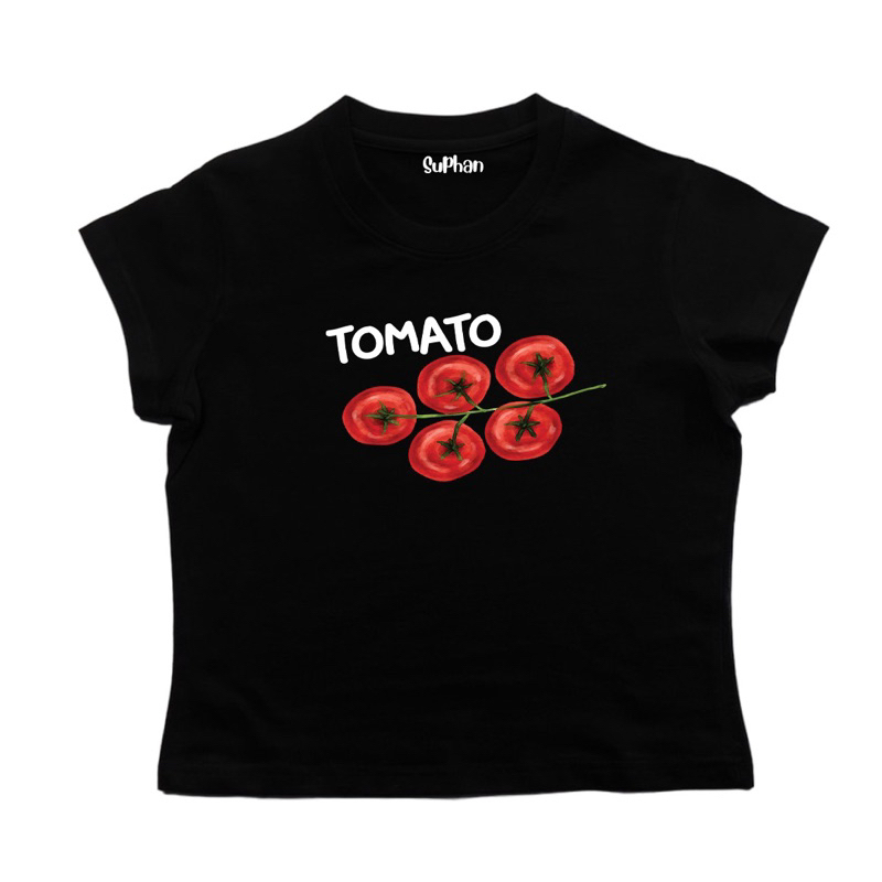 (สั่งผ่านvideoลด50%)💥chicchic.cshop | เสื้อยืด baby tee tomatov.2 น่ารักมากกก พร้อมส่ง ใส่สบาย