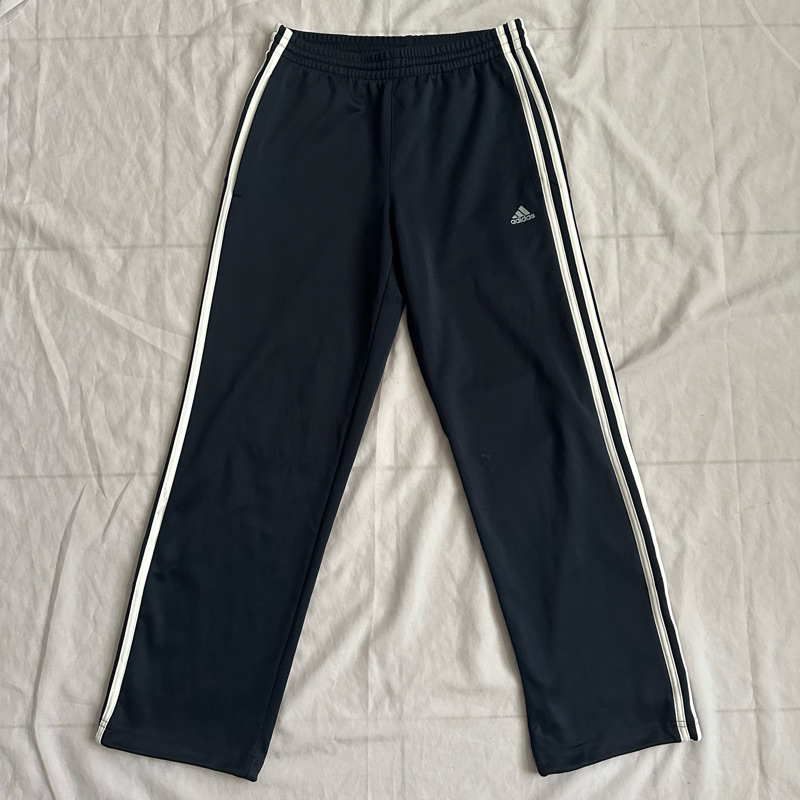 กางเกง adidas track pants ขากระบอกใหญ่ มือสองของแท้