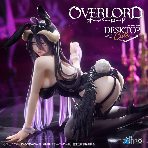 พร้อมส่ง/โมเดลอัลเบโด้ สีพิเศษ มือ1 ฟิกเกอร์แท้จากญี่ปุ่น LOT JP. /Overlord - Albedo - Desktop Cute - Bunny ver. (Taito)