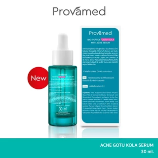 สินค้าใหม่ [ซื้อ 2 แถม 1] PROVAMED BIO-PEPTIDE GOTU KOLA ANTI ACNE SERUM 30 ML