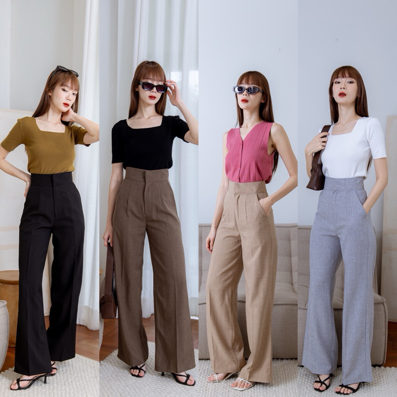 MARIN PANTS : Fashionbyjira&rena