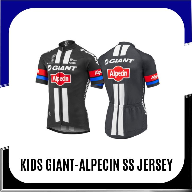 เสื้อปั่นจักรยานเด็กโต Giant รุ่น KIDS GIANT-ALPECIN SS JERSEY