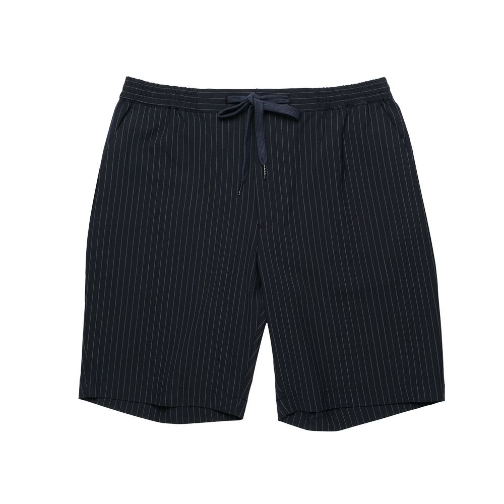 TAKEO KIKUCHI กางเกงขาสั้น RECYCLED 2WAY STRETCH CREASE SHORT PANTS