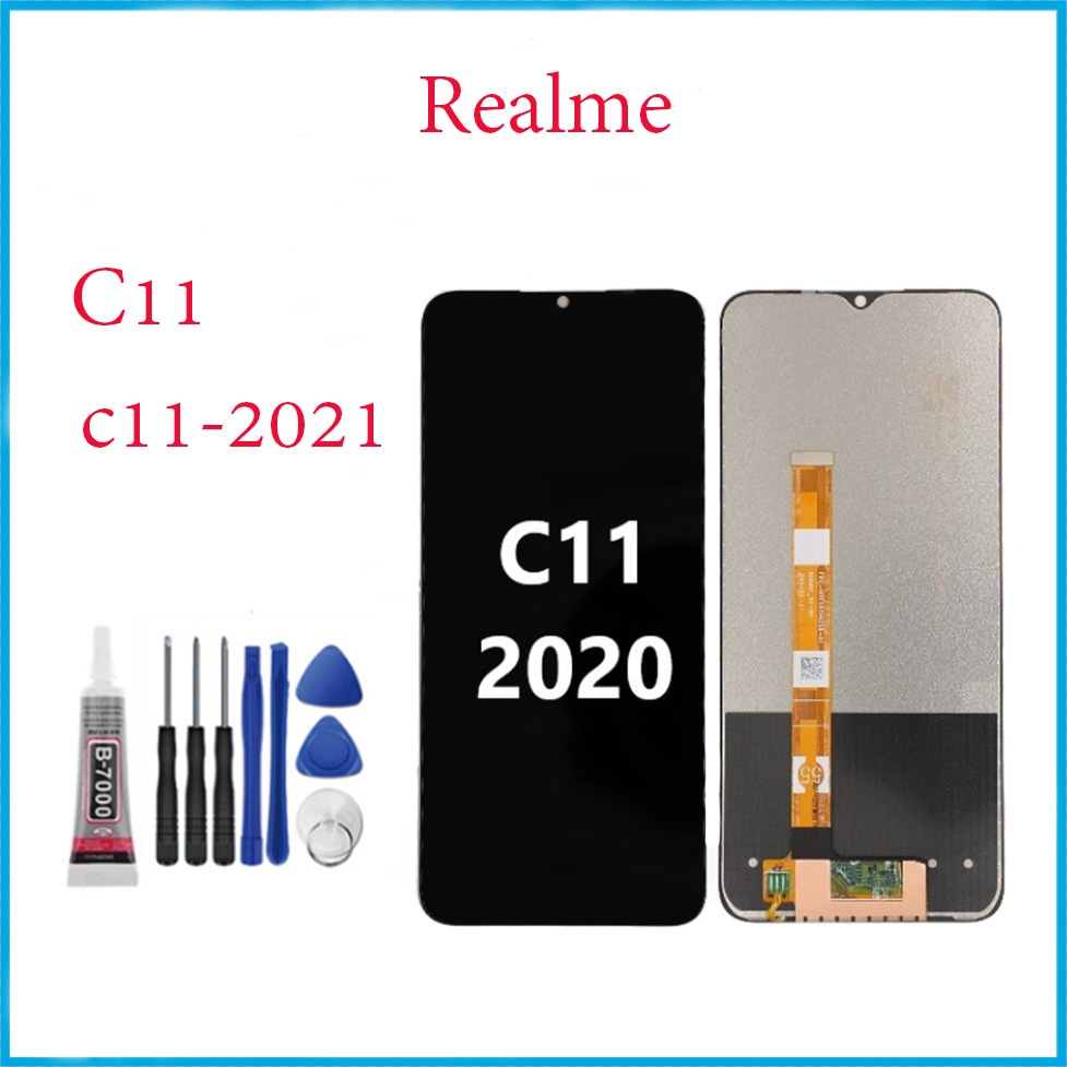 หน้าจอ Realme C11 Realme C12 Realme C15อะไหล่หน้าจอC11 จอชุดพร้อมทัสกรีนC12หน้าจอLCD C15จอชุดREALMEC