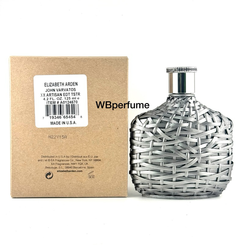 น้ำหอม John varvatos XX artisan for men 125ml กล่องเทสเตอร์