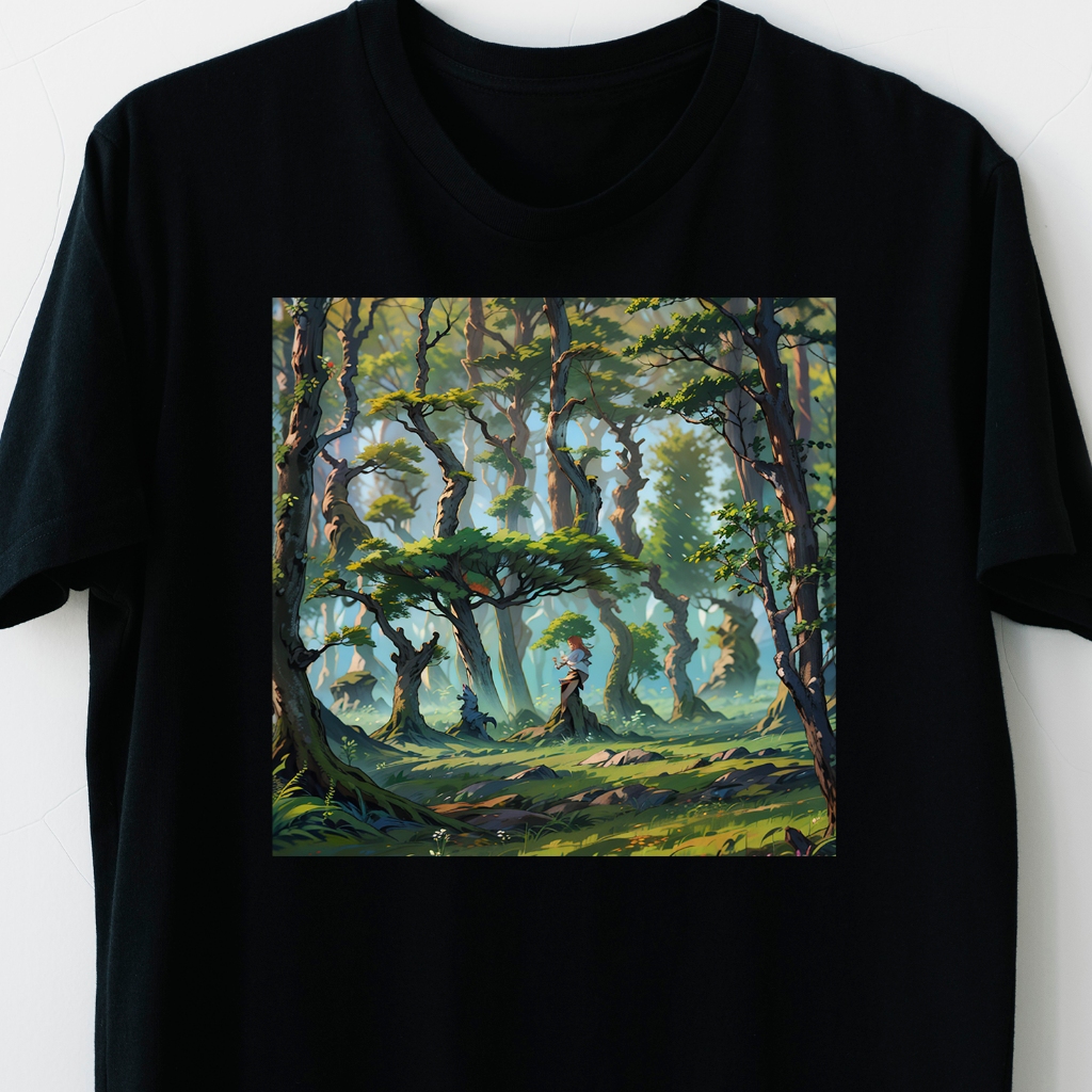 พร้อมส่ง (เสื้อยืดลุงจัน) ลายอยากอมรวยในป่า เสื้อยืด Unisex ใส่สบาย ผ้านุ่ม ไม่ย้วย ไม่ต้องรีด