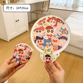 ส่งจากไทย🌈 พัดพกพา SHINCHAN ชินจัง พัดสปริง มีซองเก็บ ลายน่ารัก ของขวัญ ของฝาก ให้ลมเย็น 80003