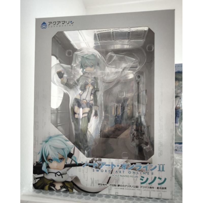 Sword Art Online II - Sinon 1/7 Complete Figure (Aquamarine) ลิขสิทธิ์​แท้