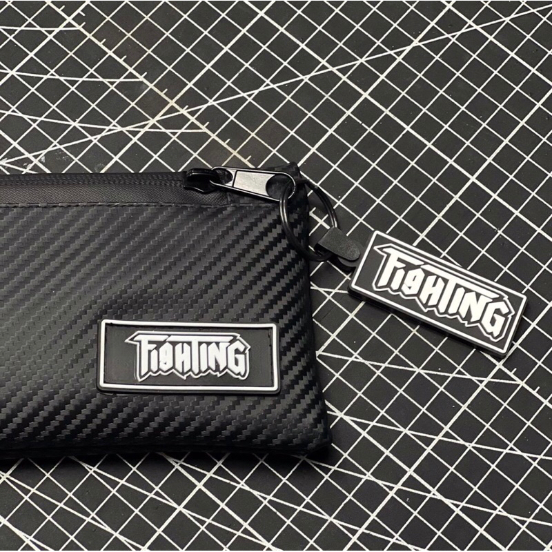 FIGHTING กระเป๋าสตางค์ เคฟล่า ซิปกันน้ำ  รุ่น CR wallet ขนาดยาว 7 นิ้ว