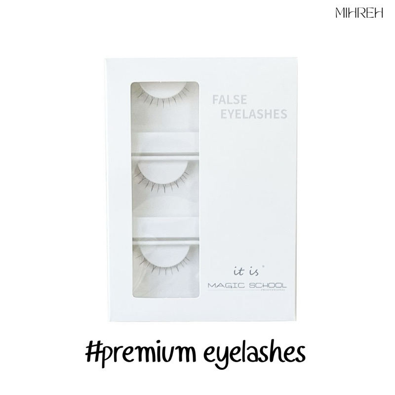 (พร้อมส่ง) ขนตาล่าง Magic School Handmade Premium Eyelashes ขนตาปลอมล่าง สุดพรีเมี่ยม