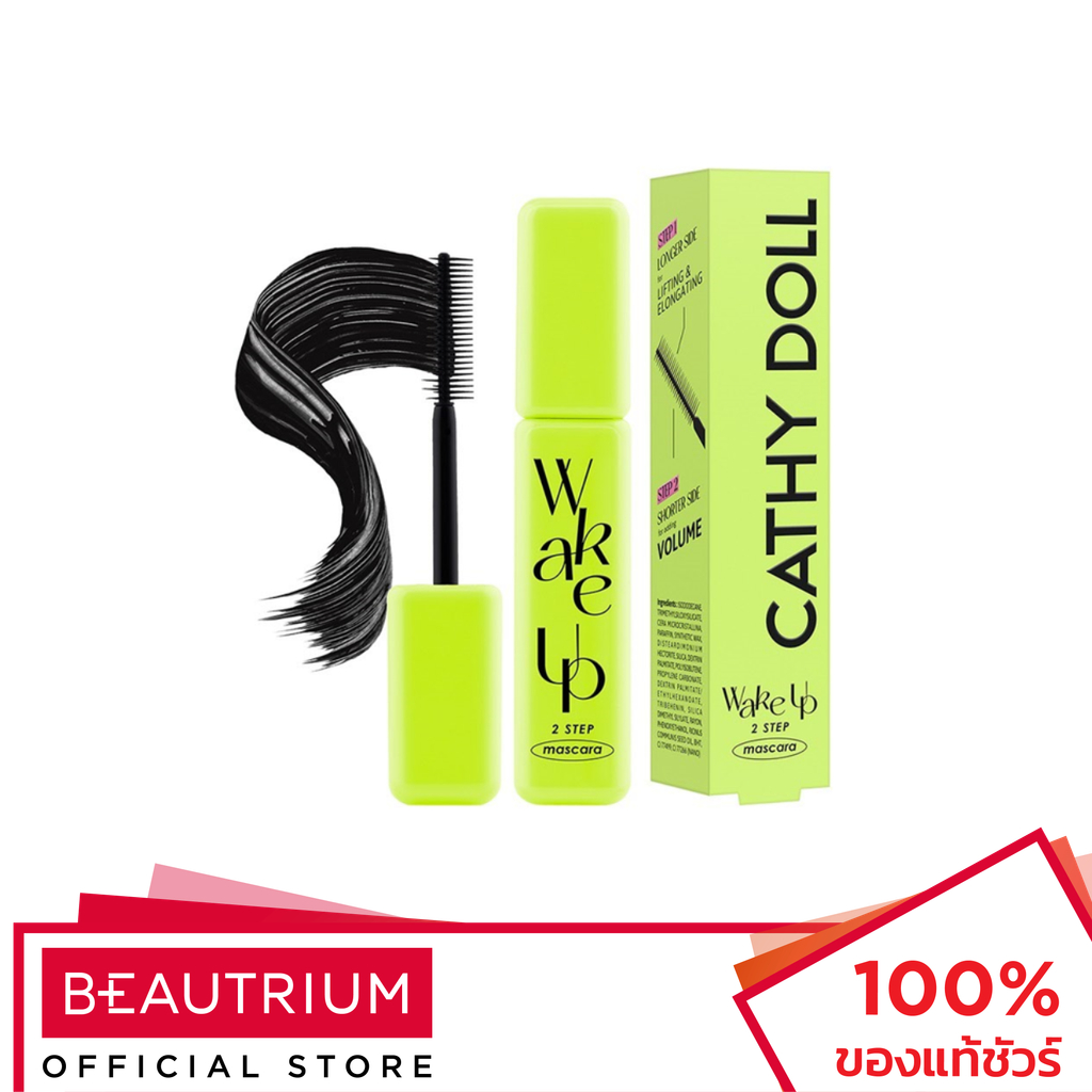 CATHY DOLL Wake Up 2 Step Mascara มาสคาร่า 5.5g