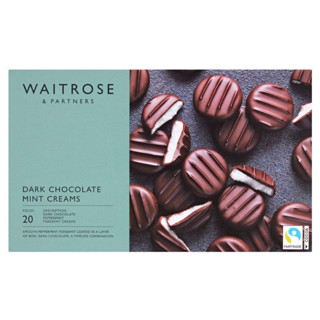 Waitrose Dark Chocolate Mint Creams 150g. เวทโทรส มินท์ครีม …