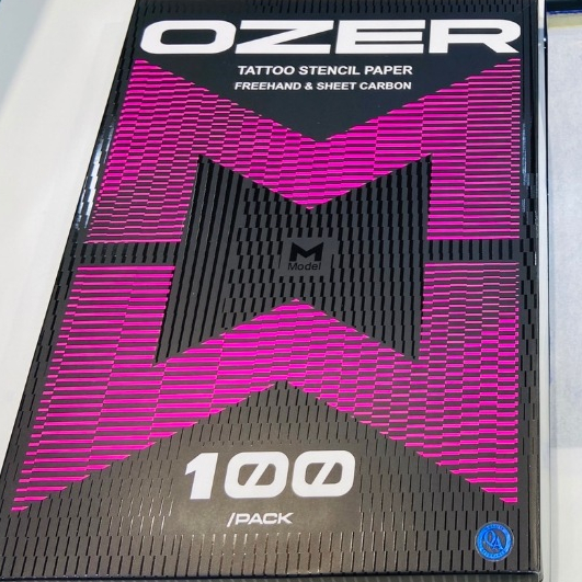 กระดาษลอกลาย ozer ฟิล์ม blackpink 1 กล่องมี 100 แผ่น