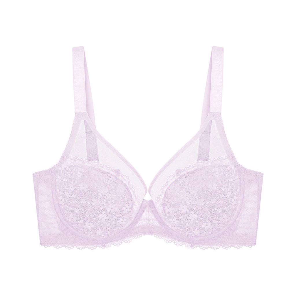 Triumph เสื้อชั้นในแบบมีโครงคัพทรงบาง รุ่น Natural Sweet WP รหัส 10215414 สีม่วง 00UX