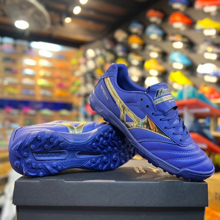 รองเท้า 100 ปุ่ม MIZUNO MORELIA แถมฟรี ดันทรง ถุงผ้า กล่อง