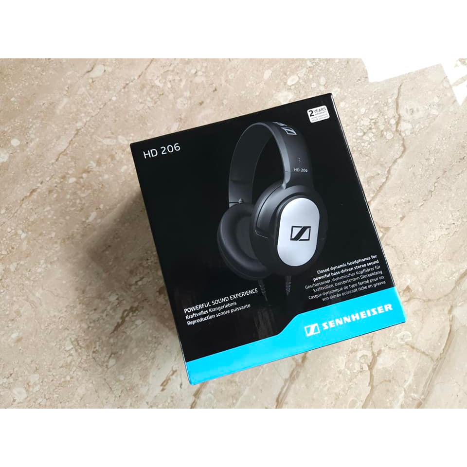 SENNHEISER HD 206 ของแท้มือหนึ่ง ประกันศูนย์