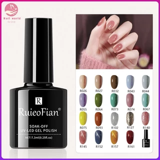Nail.world 60สีเล็บเจล ยาทาเล็บเจล สีทาเล็บเจล สีนู้ด น้ำยาทาเล็บเจลยูวี สีใส ไม่หลุดลอก ยาทาเล็บเจลคุณภาพสูง