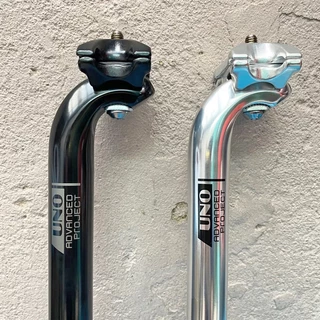 Seat Post หลักอานจักรยาน ขนาด 27.2mm แบรนด์ FRANKY, UNO, Darkrock วัสดุอลูมิเนียม งานสวยๆ