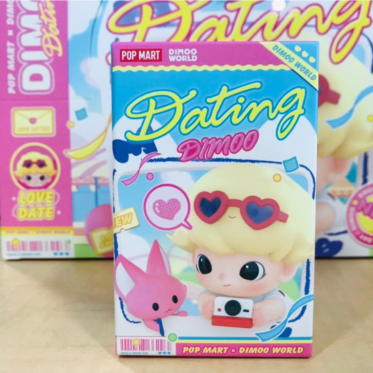 POPMART DIMOO World Dating Dimoo (จุ่ม)