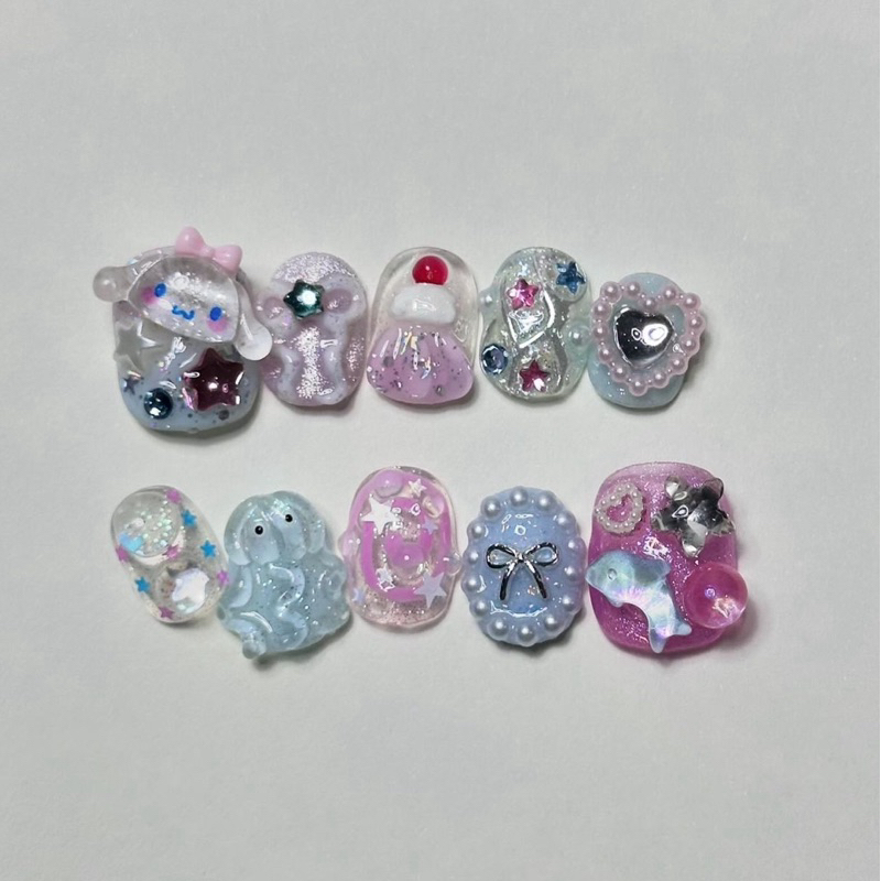 เล็บเจลปลอม all about you🧼🎀🪼