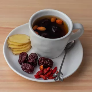 พุทราจีนแห้ง ขนาด 1กิโล (1,000 กรัม) DRIED JUJUBE อบแห้ง ตรา ปราชญา (มี อ.ย., ฮาลาล)