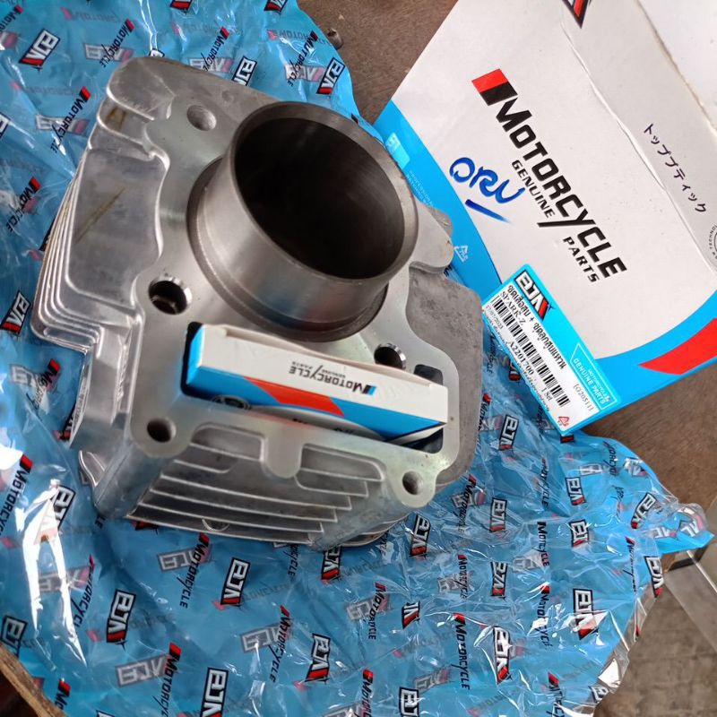 ชุดเสื้อสูบ+ชุดลูกสูบแหวนเดิม Nouvo135,Elegance/Spark-Z/CLคาร์บู/CL125/M-SL,R15/Ex150/PCX150, CL150/