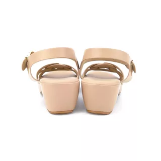 TREND รองเท้าหนัง PU/รองเท้าส้นสูง ส้น 5.6 CM. รุ่น ATHENS สี OVALTINE | รองเท้าส้นสูง ผู้หญิง
