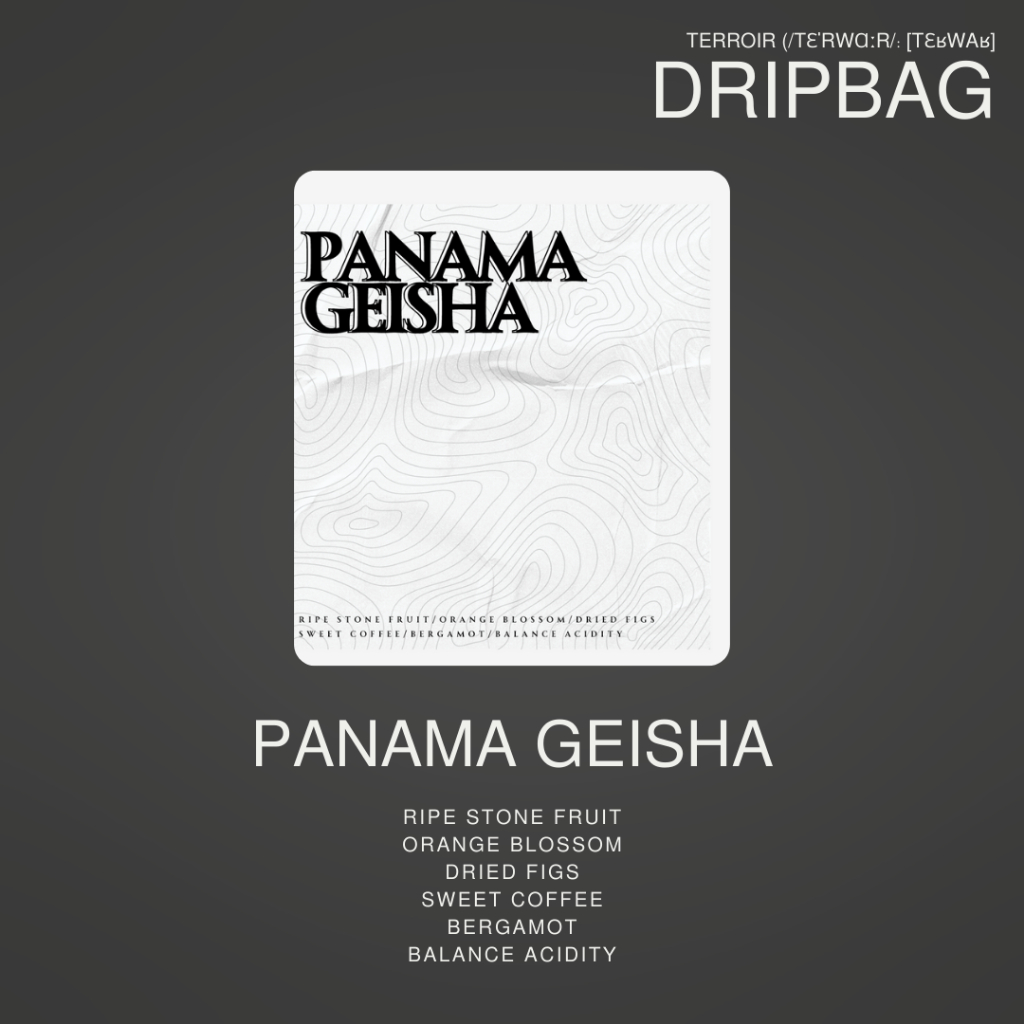 Panama Geisha | Dripbag 1 ชิ้น