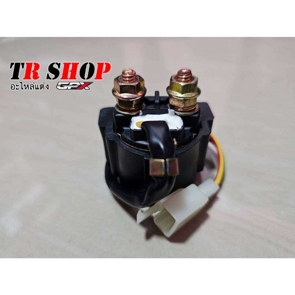 รีเลย์สตาร์ท GPX Drone150 2V-4V งานแท้อย่างดี