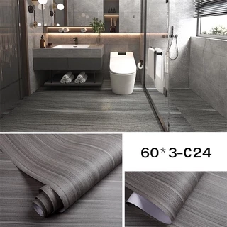 ขนาด60cmx6เมตร สติ๊กเกอร์ติดพื้นPVC สติ๊กเกอร์ตกแต่งบ้าน ติดง่ายมีกาวในตัว กันน้ำ กันลื่น