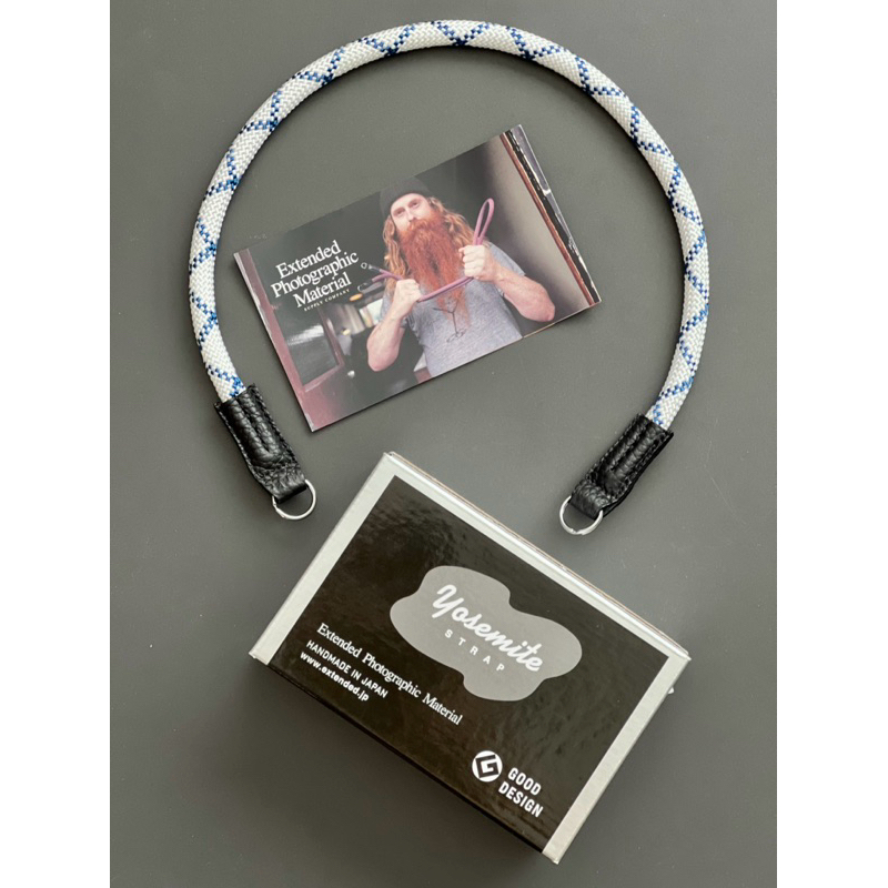 สายคล้องกล้อง Yosemite Hand Strap สี SNOW WHITE ขนาด 50 CM. Made in Japan🇯🇵